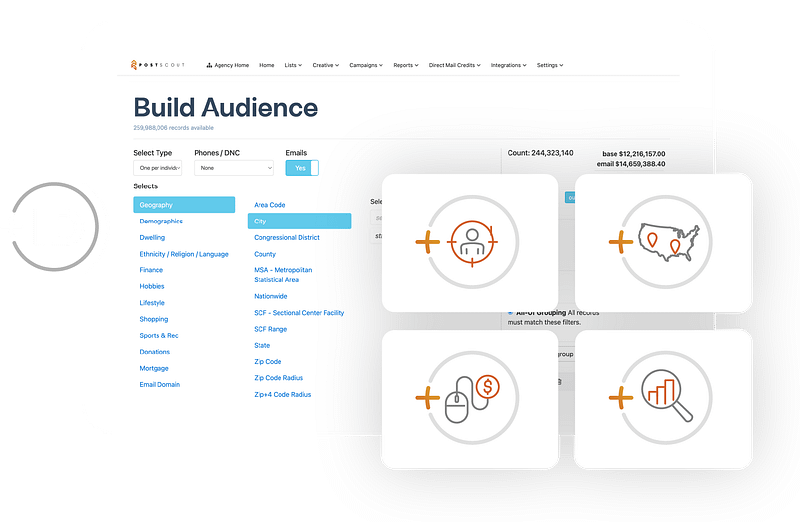 Audience ID 1 PostScout Screen Building Audience